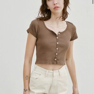 Brandy - Brown zelly top